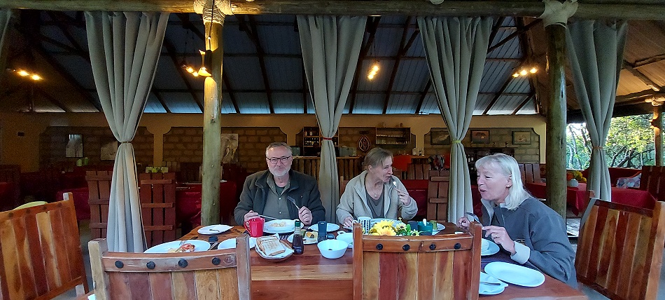 Abschied im Aruba Mara Camp