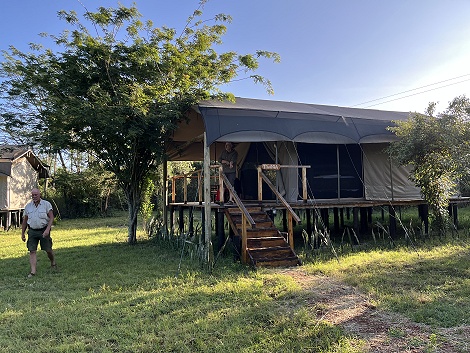 Abschied im Aruba Mara Camp