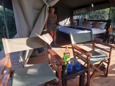 zurück im Auba Mara  Camp - Talek, Masai Mara