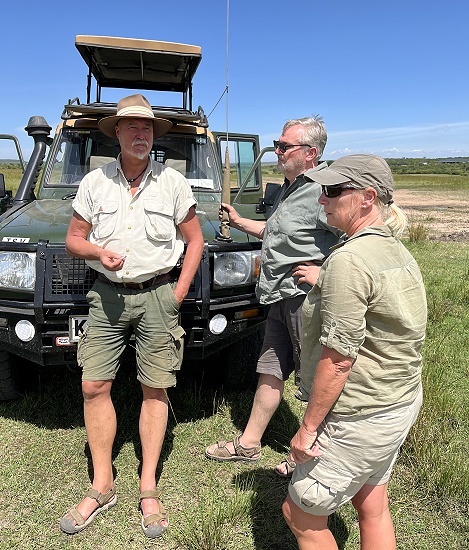 Buschfrühstück in der Masai Mara