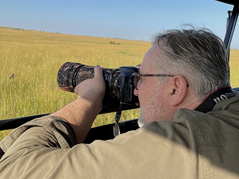 die erste Elefanten Sichtung in der Masai Mara