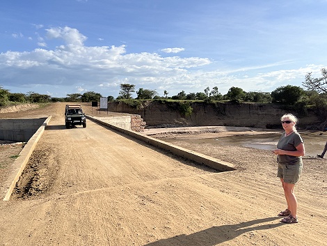 Masai Mara, an der neuen Talek Brücke Sekenanai - Talek