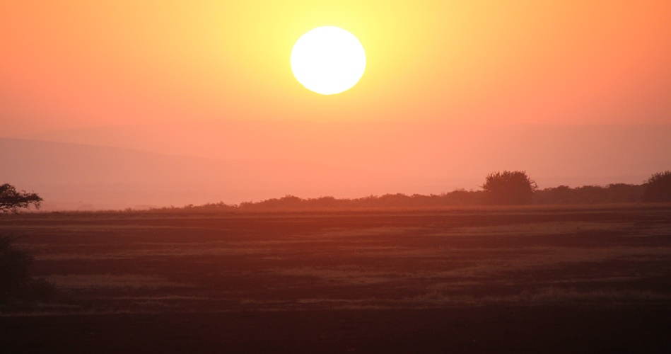 Sonnenaufgang in der Masai Mara
