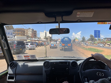 unterwegs in Nairobi