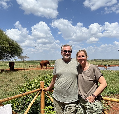 Ngutuni Lodge und Reservat - Tsavo Gebiet