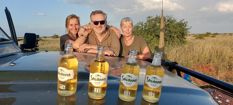Sundowner mit Savanna Dry