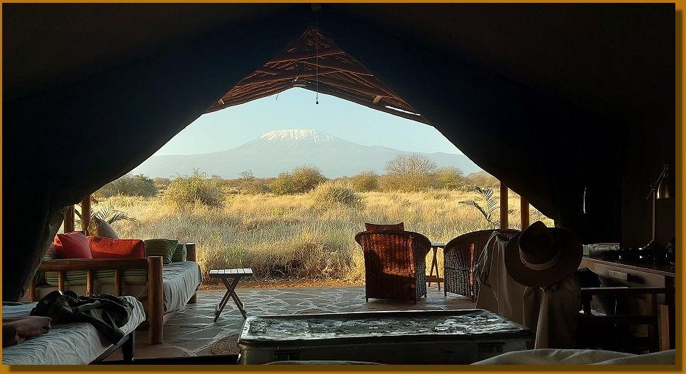 Amboseli Bush Camp - zu Füßen des Kilimanjaro