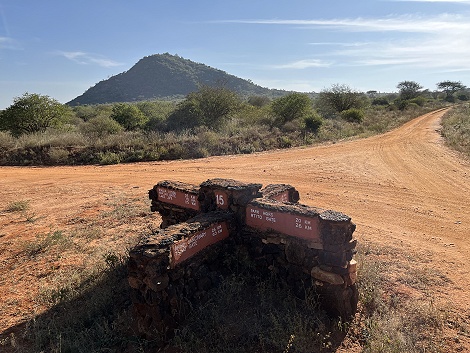 auf Pirschfahrt im Tsavo West National Park