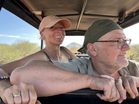 auf Pirschfahrt im Tsavo West National Park