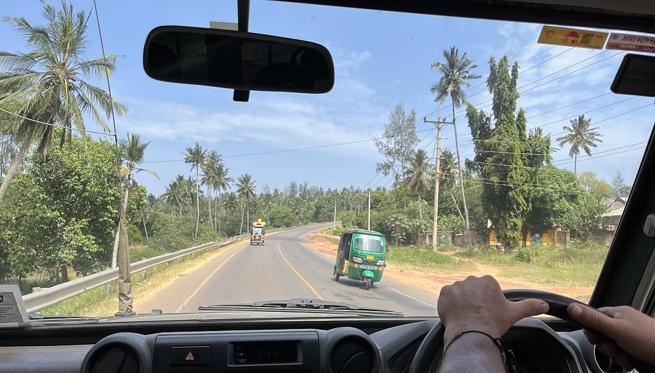 unterwegs zum Msambweni Beach