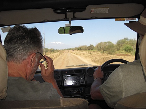 Auf dem Weg in Richtung Amboseli National Park