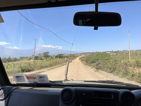 Auf dem Weg in Richtung Amboseli National Park