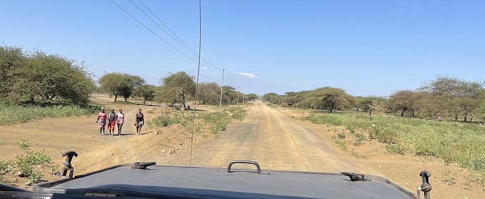 Auf dem Weg in Richtung Amboseli National Park