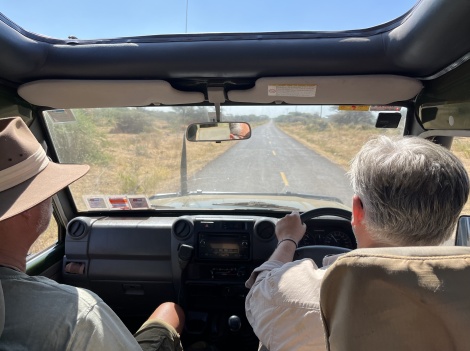 auf dem Weg nach Nairobi