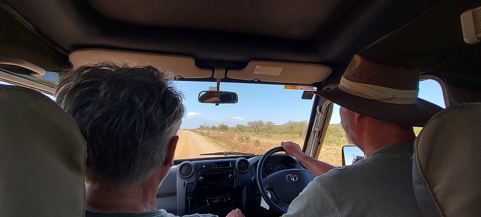 Auf dem Weg in Richtung Amboseli National Park