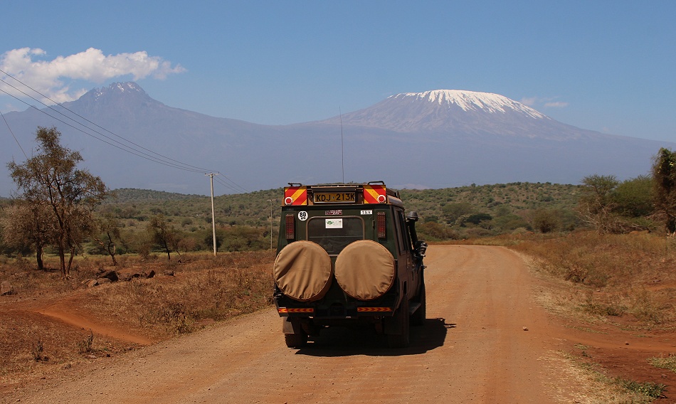 Auf dem Weg in Richtung Amboseli National Park