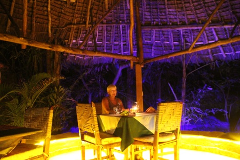 Dinner im Boko Boko - Porini Restaurant