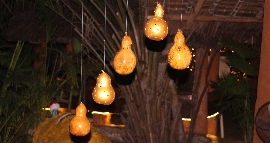 das Porini Restaurant wird f&uuml;r die Weihnachtszeit geschm&uuml;ckt