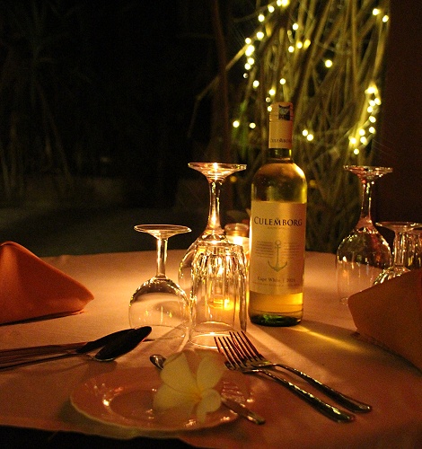 das Porini Restaurant wird f&uuml;r die Weihnachtszeit geschm&uuml;ckt