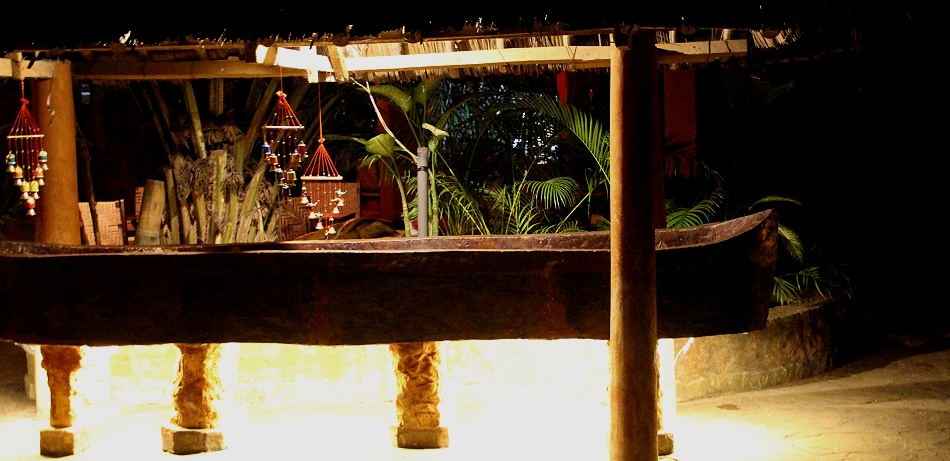 das Porini Restaurant wird f&uuml;r die Weihnachtszeit geschm&uuml;ckt