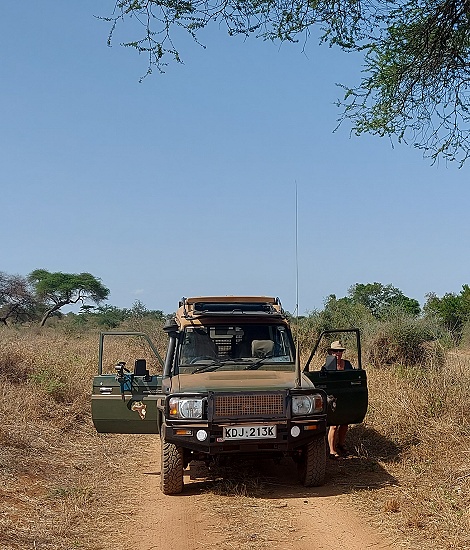 Auf Pirsch im Lumo Reservat