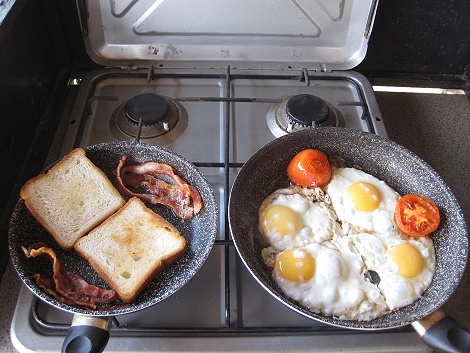 sp&auml;tes Fr&uuml;hst&uuml;ck, Soroi Leopards Lair Cottages