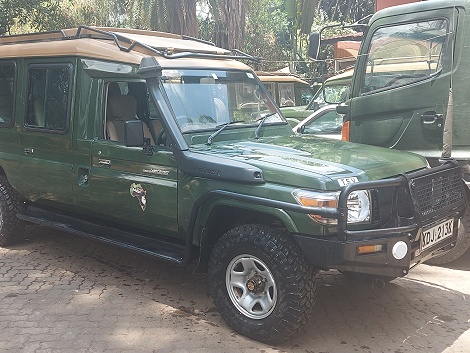 kurze Pause in Nairobi