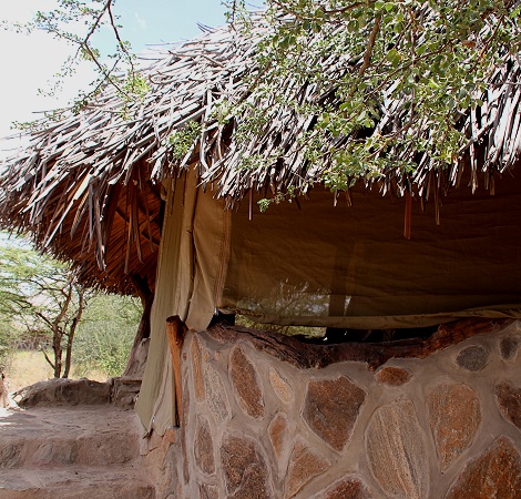 unser Banda im Ol Gaboli Camp, Laikipia