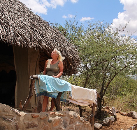 unser Banda im Ol Gaboli Camp, Laikipia