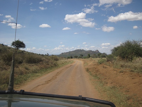 unterwegs im Laikipia Hochland