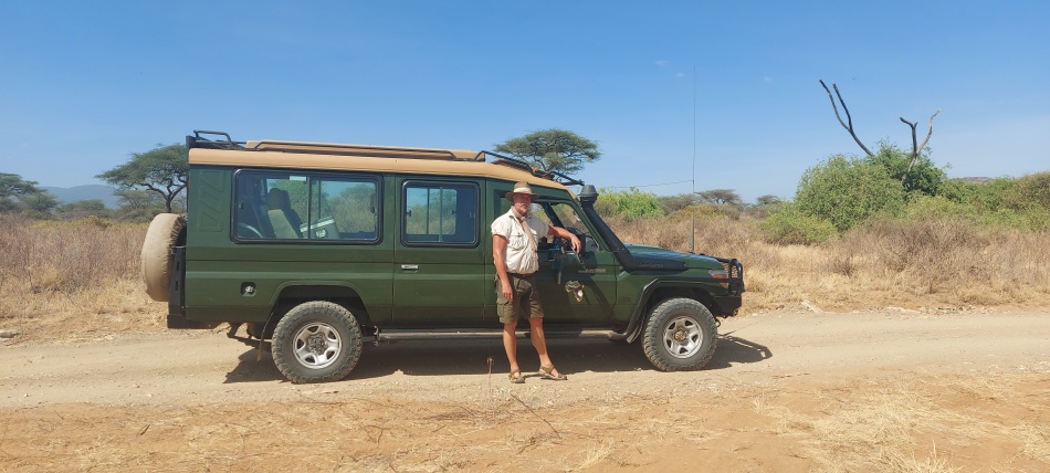 Unterwegs im Samburu Reservat