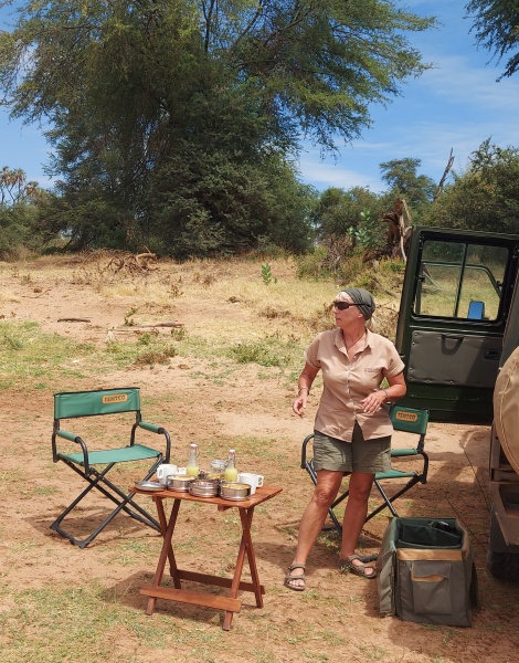 Bushbreakfast im Samburu