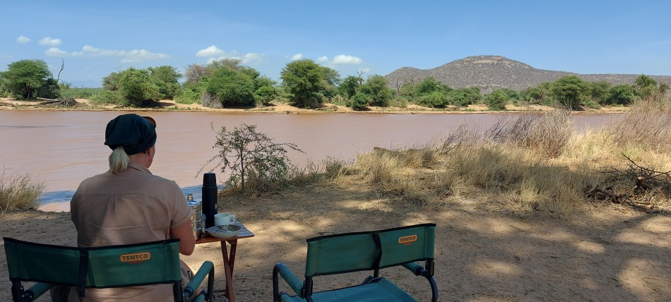 Bushbrakfast in Samburu Reserve