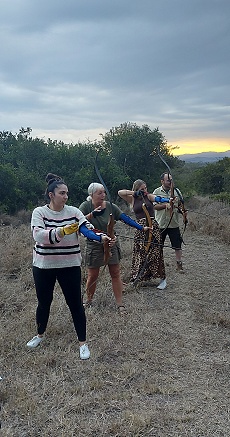 Bogenschie&szlig;en auf Sandai