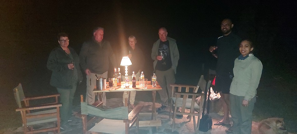 kleine Geburtstagsrunde im Ol Gaboli Camp