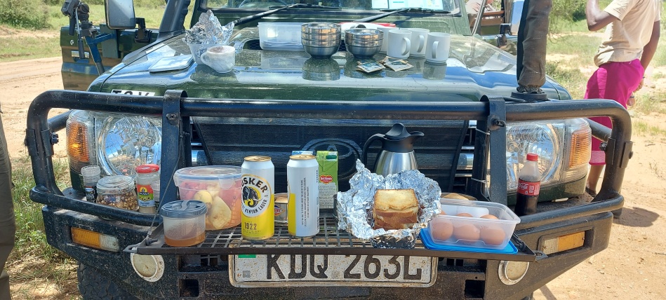 Laikipia, Buschfr&uuml;hst&uuml;ck