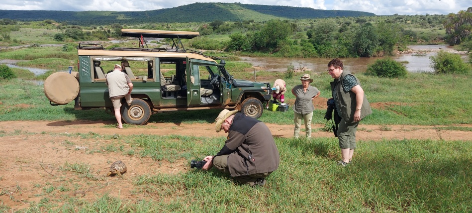 Buschfr&uuml;hst&uuml;ck in Laikipia