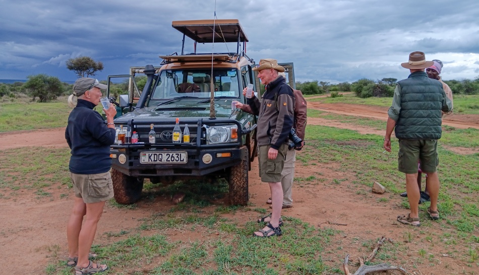 Sundowner in Kaikipia