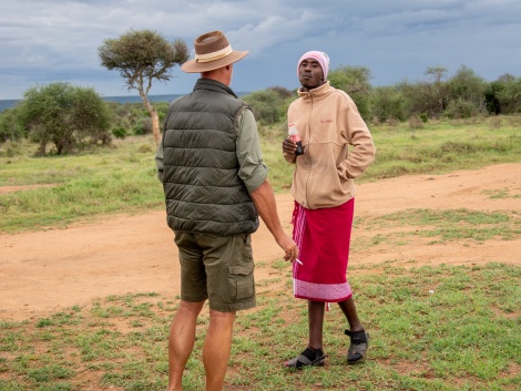 Sundowner in Kaikipia