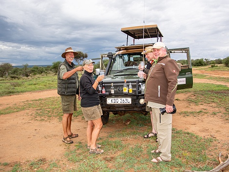 Sundowner in Kaikipia