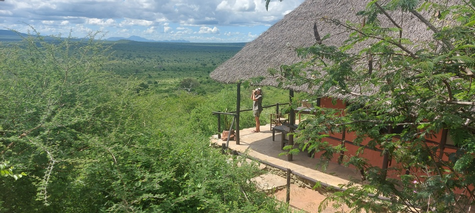 Ankunft im Soroi Leopards Lair Cottages - Lumo Conservancy - Tsavo West
