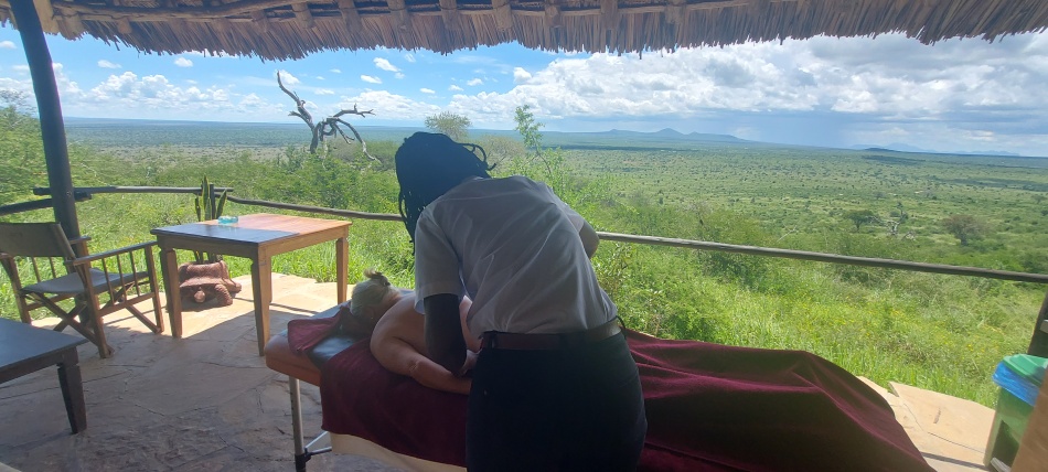 relaxen im Leopards Lair Cottages