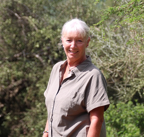 Petra Reinecke auf Safari