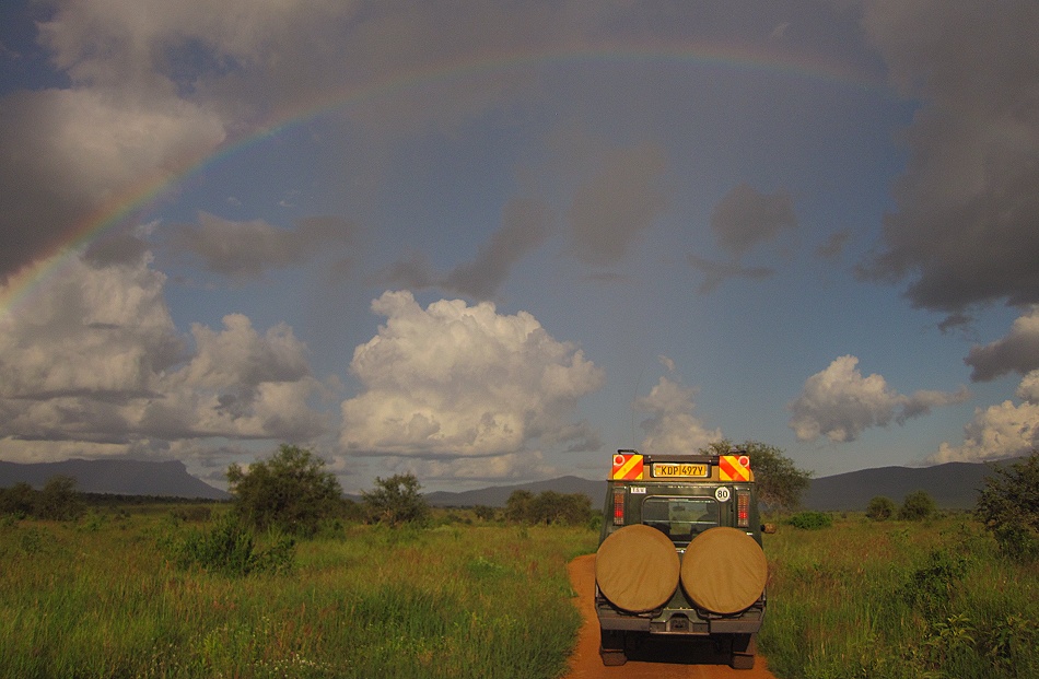 Regenbogen im Lumo Conservancy