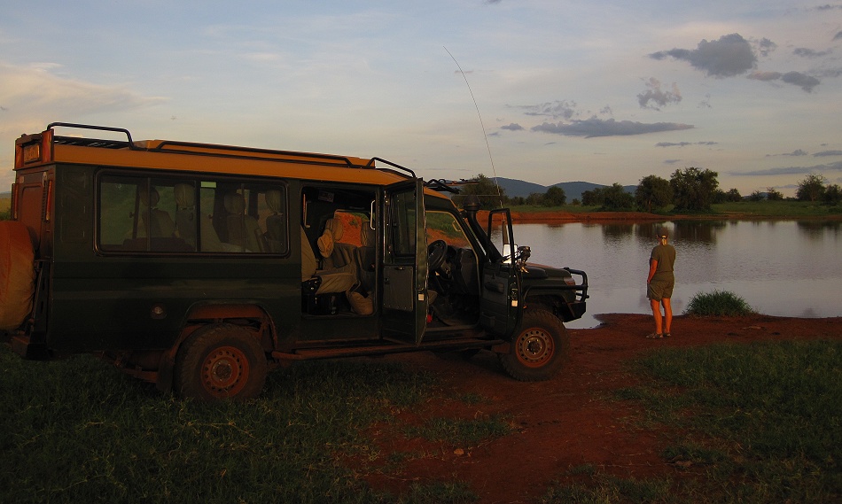 Sundowner in der Wildnis des Lumo Reservates
