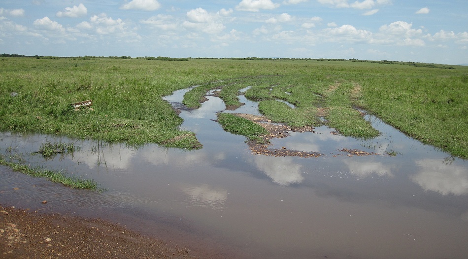 Double Crossin Gebiet unter Wasser