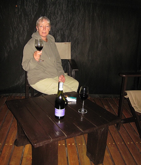 Abends im Soroi Mara Bush Camp