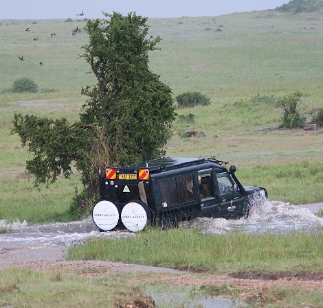 Masai Mara unter Wasser