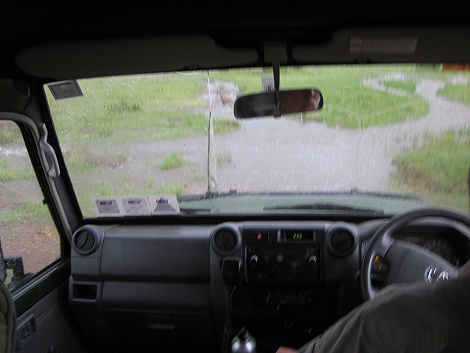 Unwetter in der Masai Mara