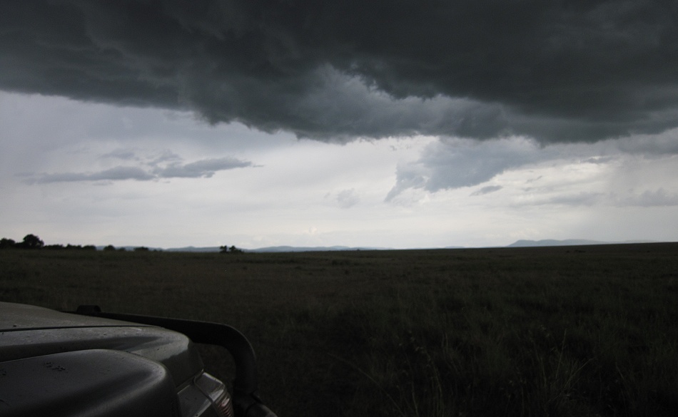 Unwetter in der Masai Mara